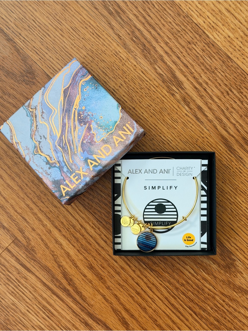 Alex & Ani Simplify Charm Bracelet NIB